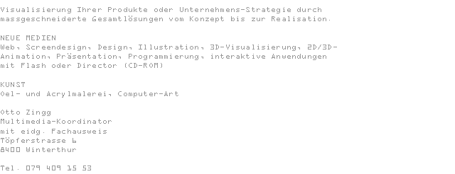 Neue Medien, 3D, Kunst